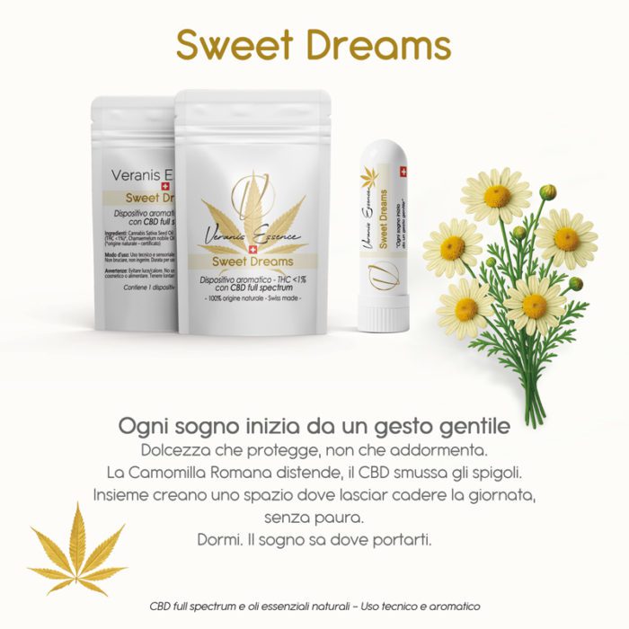Veranis Essence - Sweet Dreams - Dispositivo aromatico CBD