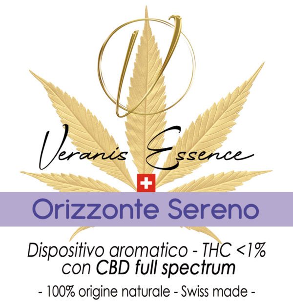 Veranis Essence - Orizzonte Sereno - etichetta fronte
