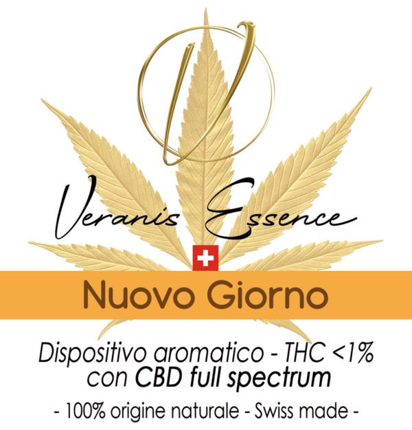 Veranis Essence - Nuovo Giorno - etichetta fronte