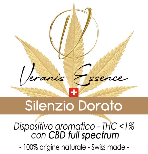 Veranis Essence - Silenzio Dorato - etichetta fronte